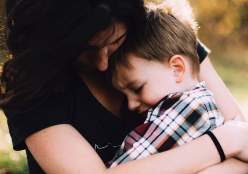 child and mother
