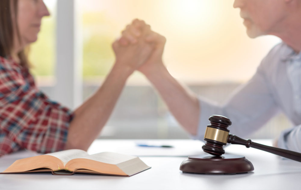 contested divorce new jersey