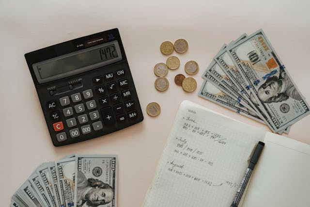 money and calculator