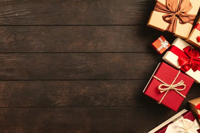 wrapped presents