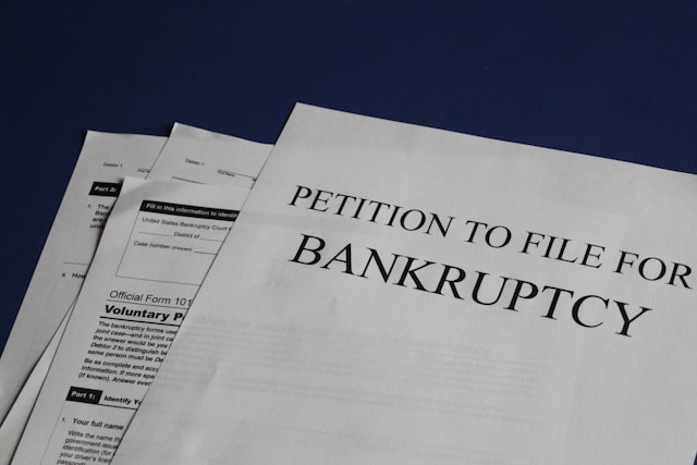 A stack of papers titled 
