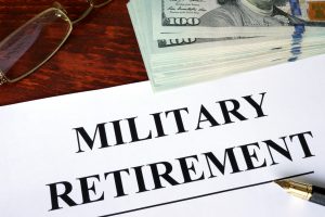 Military Retirement Pay and Marital Property Division Morris County NJ